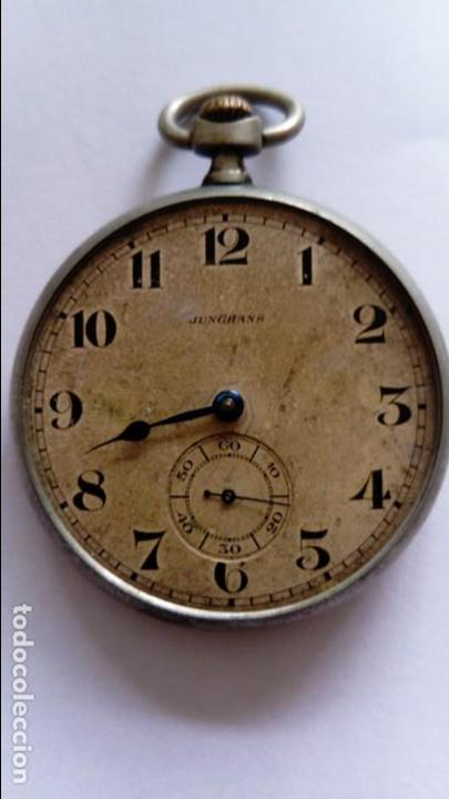 Recambios de relojes: Reloj de bolsillo Junghans para recambios - Foto 1