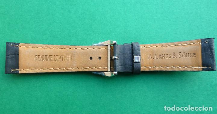 Recambios de relojes: Correa negra 24 m.m. - Foto 2