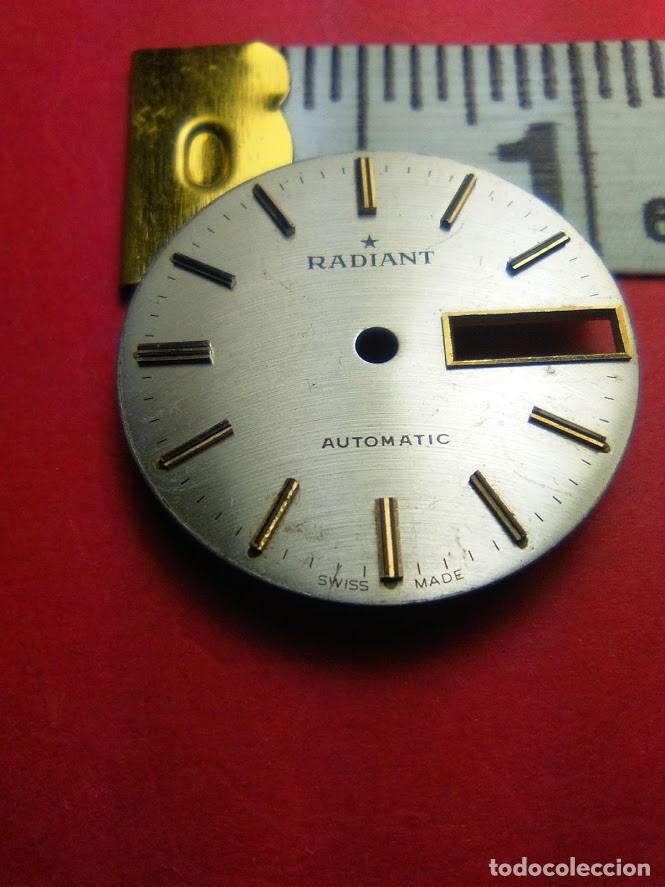 Recambios de relojes: radiant esfera blanca - Foto 1