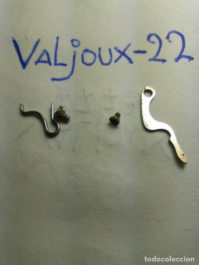 Ricambi di orologi: valjoux - 22 - bascula su melle+tornillos asiento de sujepcion