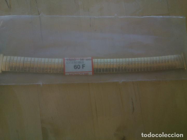 Pe&ccedil;as de reposi&ccedil;&atilde;o de rel&oacute;gios: CADENA EXTENSIBLE RELOJ DE PULSERA DE SE&Ntilde;ORA SIN/USO 14MM