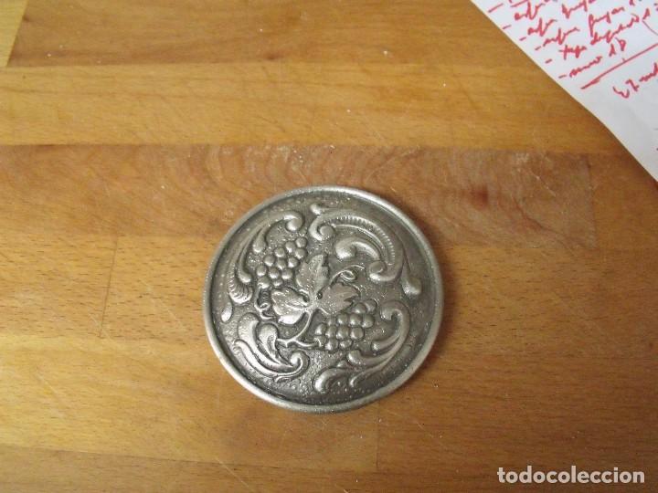 Ersatzteile f&uuml;r Uhren: antigua lenteja para reloj regulador con motivos uvas- lote 165