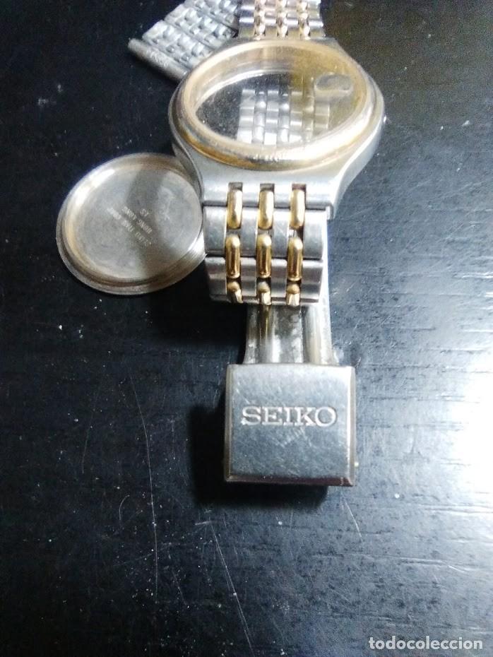 Spare Parts for Watches: Caja y armis Seiko sra. ( cd.- SN ) 2 fotos