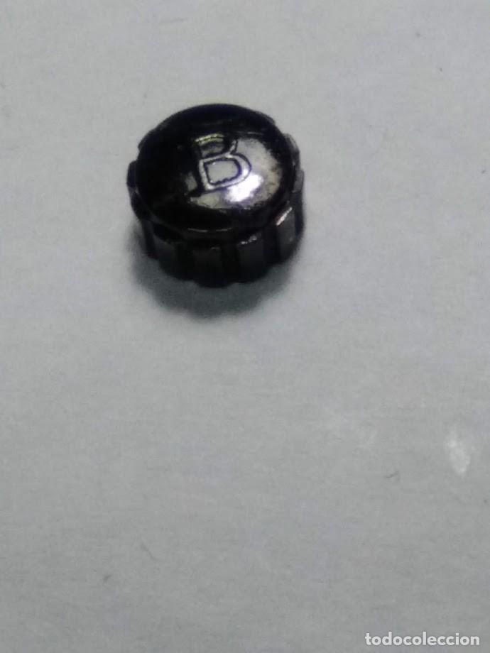 Spare Parts for Watches: Corona negra anagrama - B - 2&ordf; foto medias ( cd.- X07)