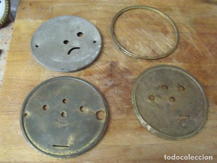 Recambios de relojes: 3 puertas atras despertador-art-nouveau y 1 cerquillo a&ntilde;o 1910- lote 183