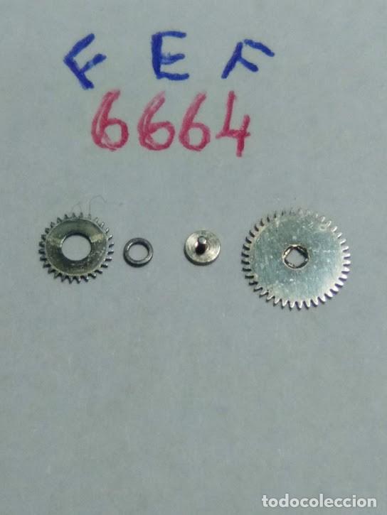 Pi&egrave;ces de rechange de montres et horloges: FEF - Rdas. corona+rochete (cd-804)