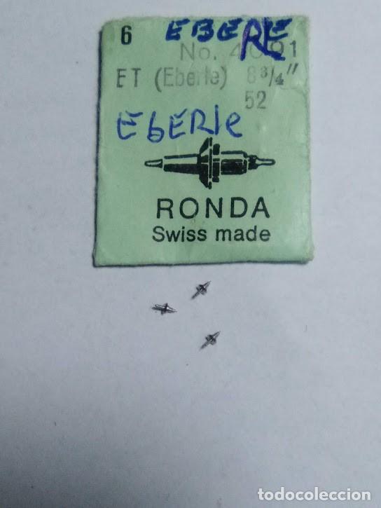 Recambios de relojes: ET / Eberle - 52 / 52N / 521-1 - 3 ejes de volante  (cd-935)