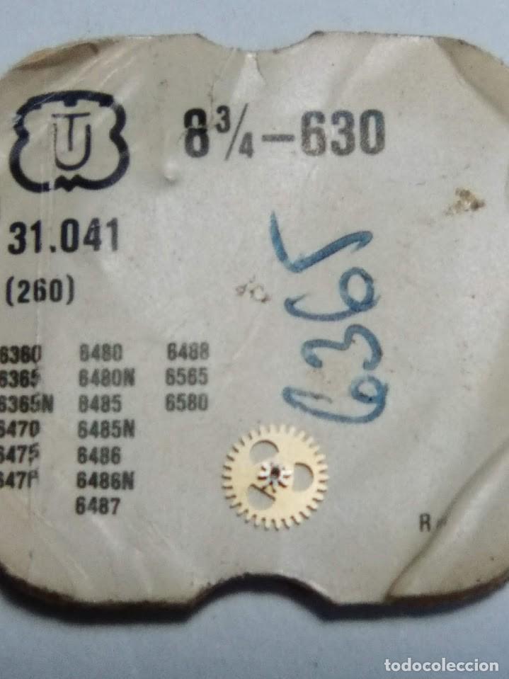 Recambios de relojes: UT  630 - rda. minuter&iacute;a -     (cd-2137)
