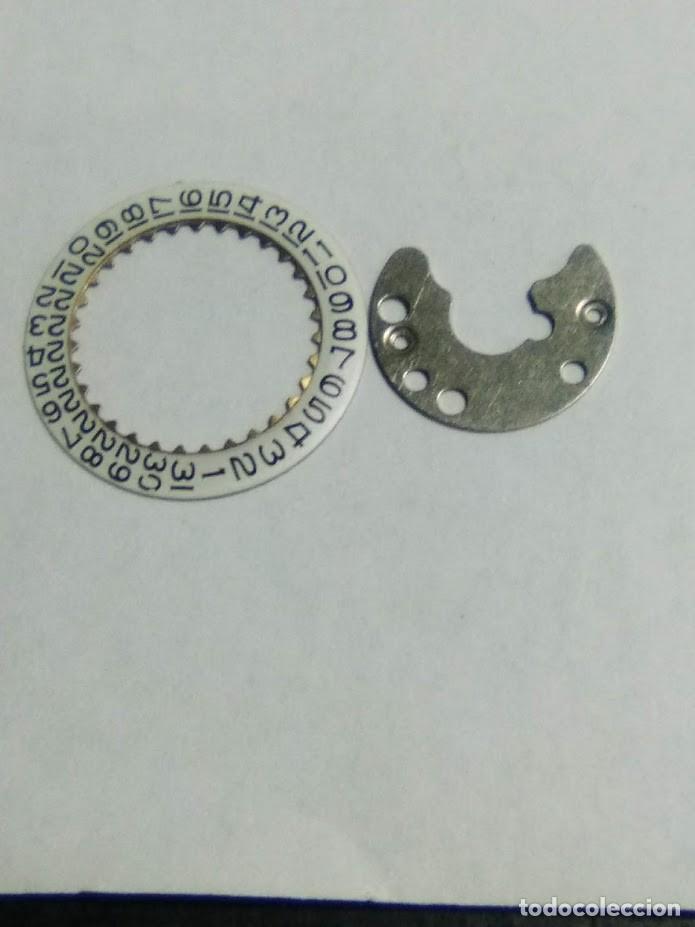 Recambios de relojes: FHF 374 - platina y disco de calendario - (cd-2214)