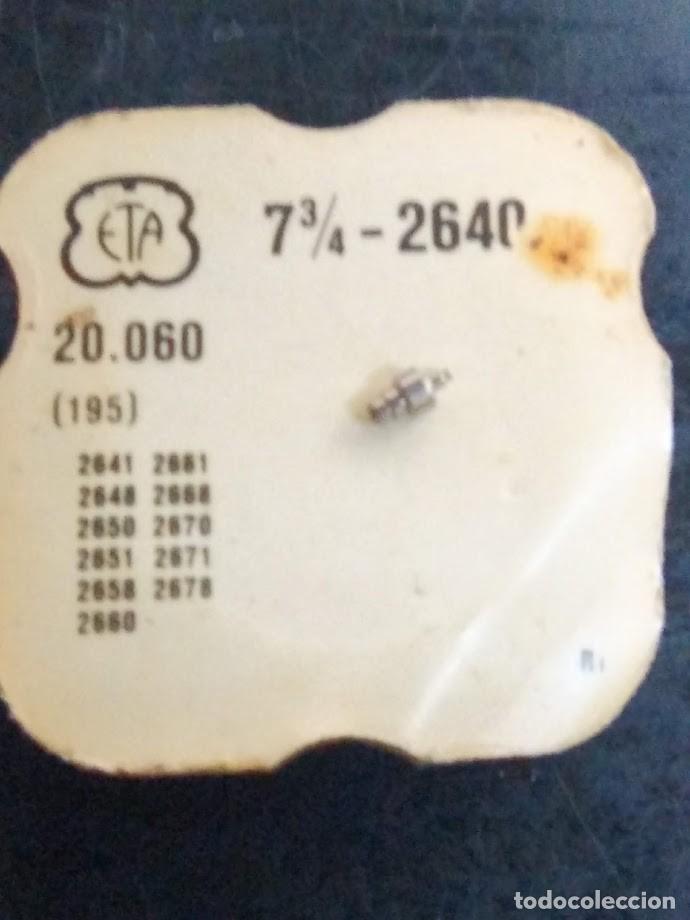Recambios de relojes: Eta  2640 -   eje de barrilete -     (cd-2354)