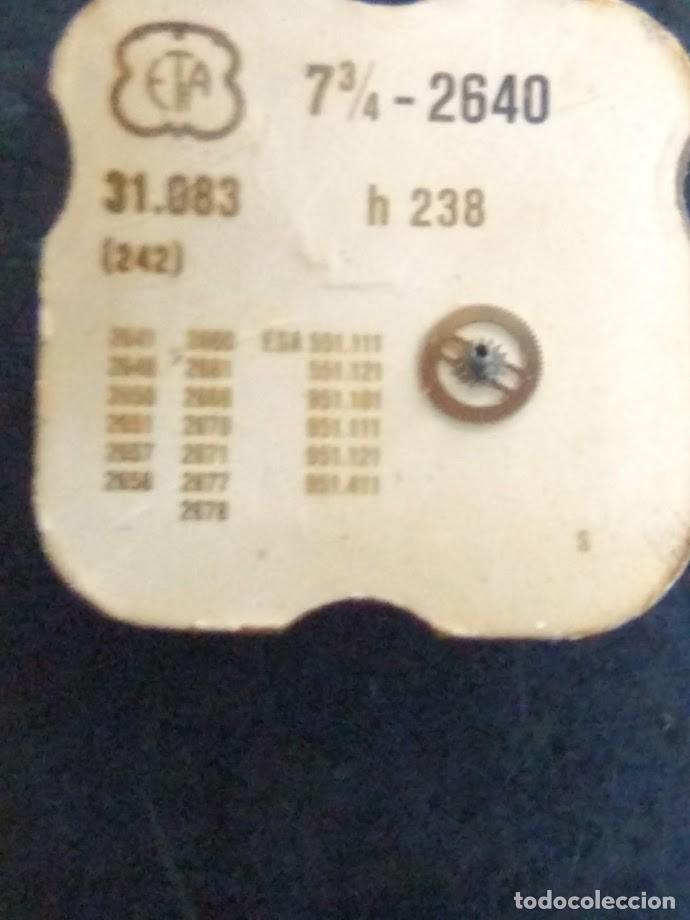 Recambios de relojes: Eta 2640 - rda. minuter&iacute;a - (cd-2355)