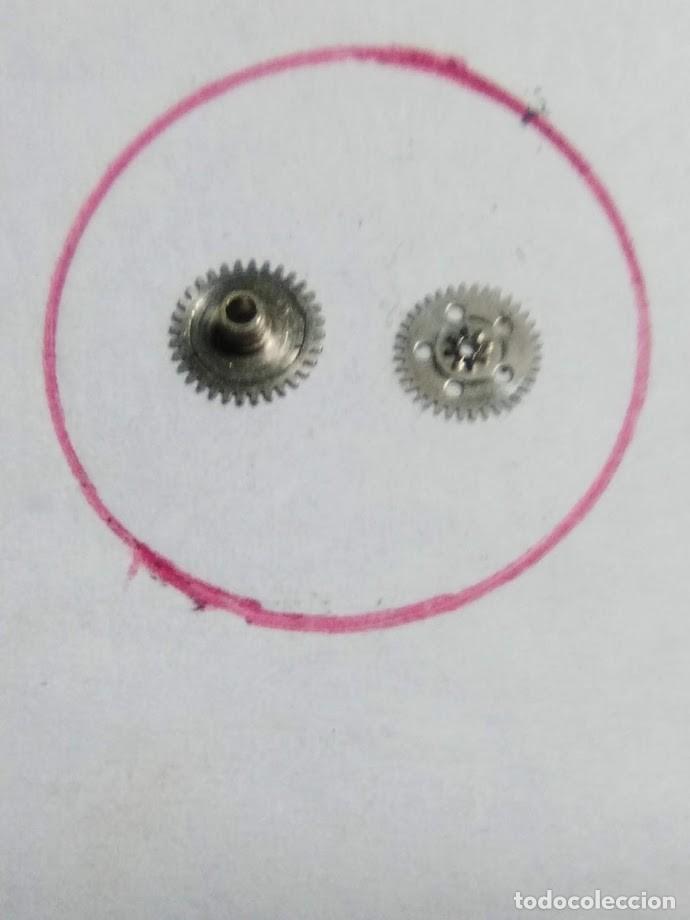 Pi&egrave;ces de rechange de montres et horloges: Seiko - 6309 - rdas. de horas y de minuter&iacute;a - (cd-2485)