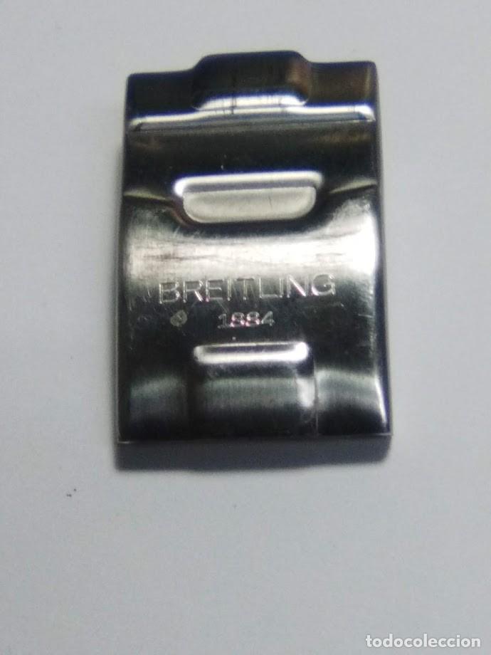 Pi&egrave;ces de rechange de montres et horloges: Breitling pza. del cierre de 20 m/m - 3 fotos -(cd-2501)