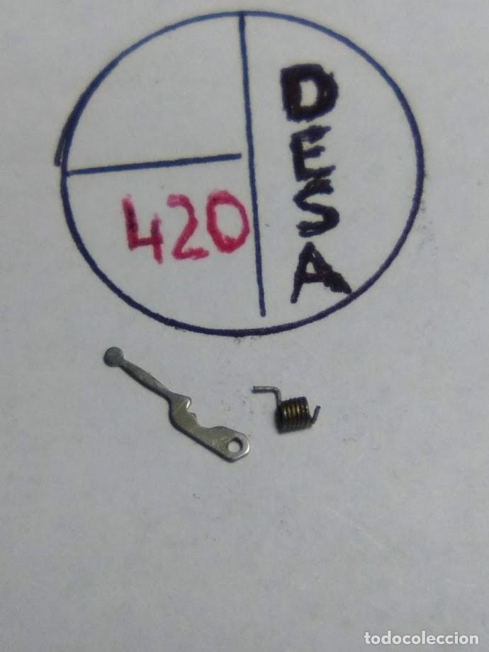 Recambios de relojes: DESA - 420/320 - b&aacute;scula+su muelle - (cd-2561)