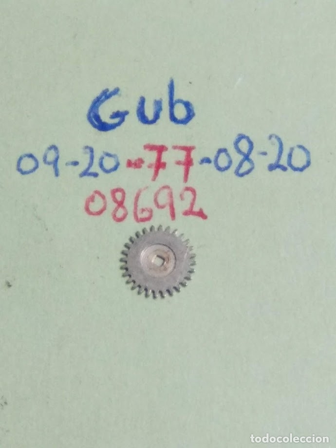 Recambios de relojes: Gub - 09-20 - rochete - (cd-2595)