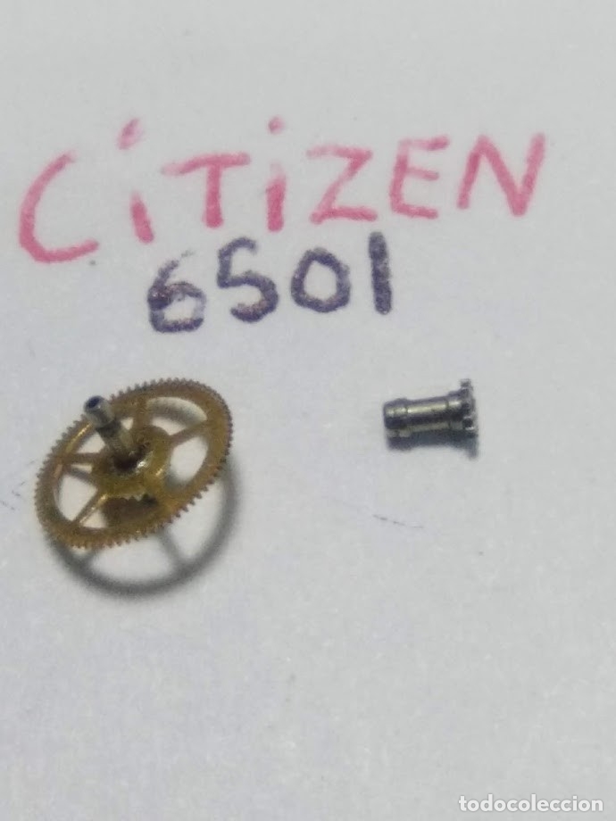 Ersatzteile f&uuml;r Uhren: Citizen - 6501 - rda, centro + ca&ntilde;&oacute;n de minutos - (cd-2716)