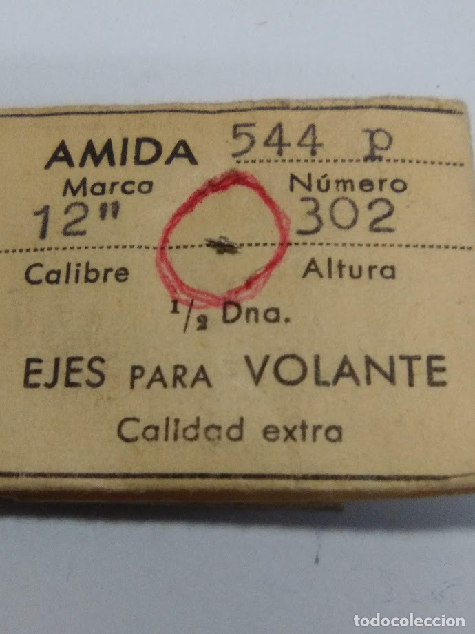 Ersatzteile f&uuml;r Uhren: Amida - 544 P - eje vte. - (cd-2718)