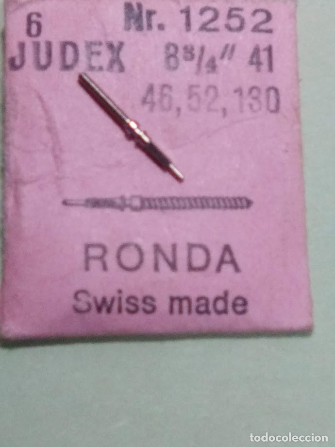 Recambios de relojes: Judex - 46, 52, 130 - tija - (cd-2746)