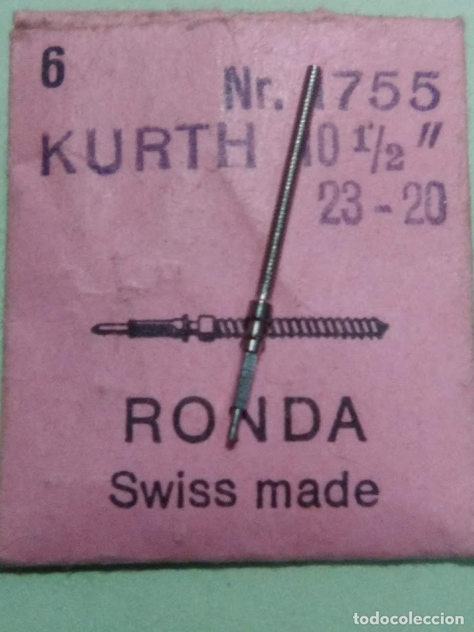 Recambios de relojes: Kurt - 23 - 20 - tija - (cd-2751)