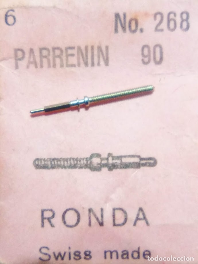Pi&egrave;ces de rechange de montres et horloges: Parrenin - 90 - tija - (cd-2775)