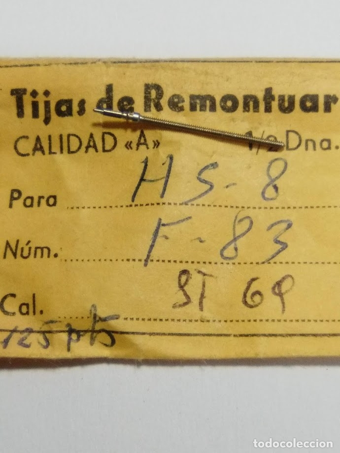 Recambios de relojes: HS - 8 - tija - (cd-2786) - Foto 1