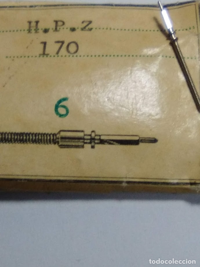 Pe&ccedil;as de reposi&ccedil;&atilde;o de rel&oacute;gios: H.P.Z. - 170 - tija - (cd-2794)