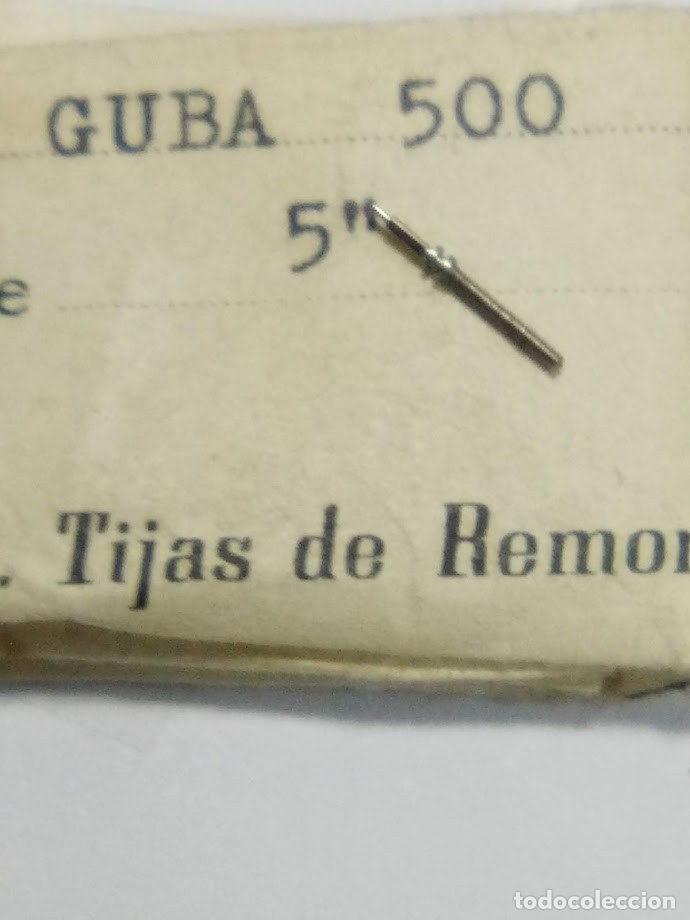 Recambios de relojes: Guba - 500 - tija - (cd-2801)