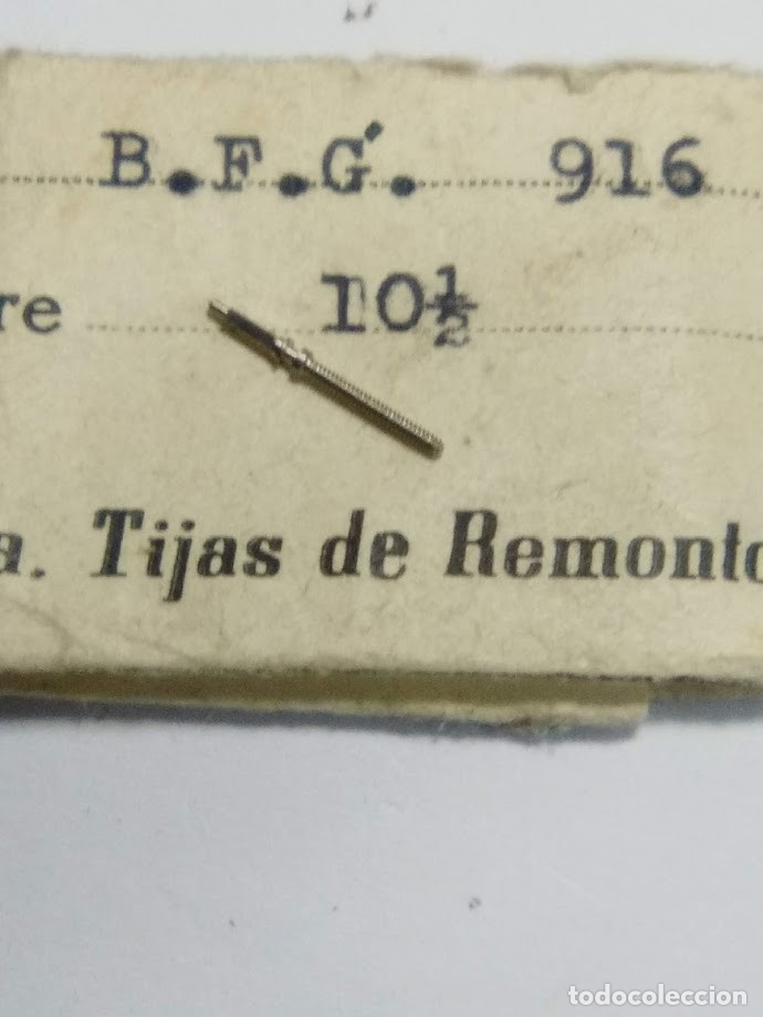 Pe&ccedil;as de reposi&ccedil;&atilde;o de rel&oacute;gios: BFG -916 - tija - (cd-2827)