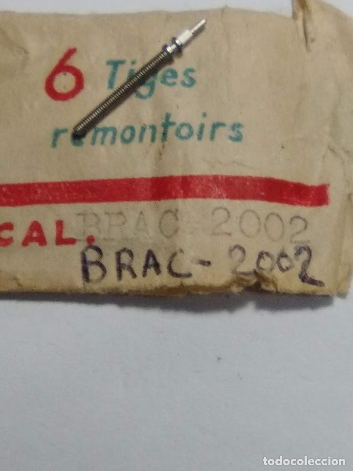 Recambios de relojes: Brac - 2002 - tija - (cd-2834)