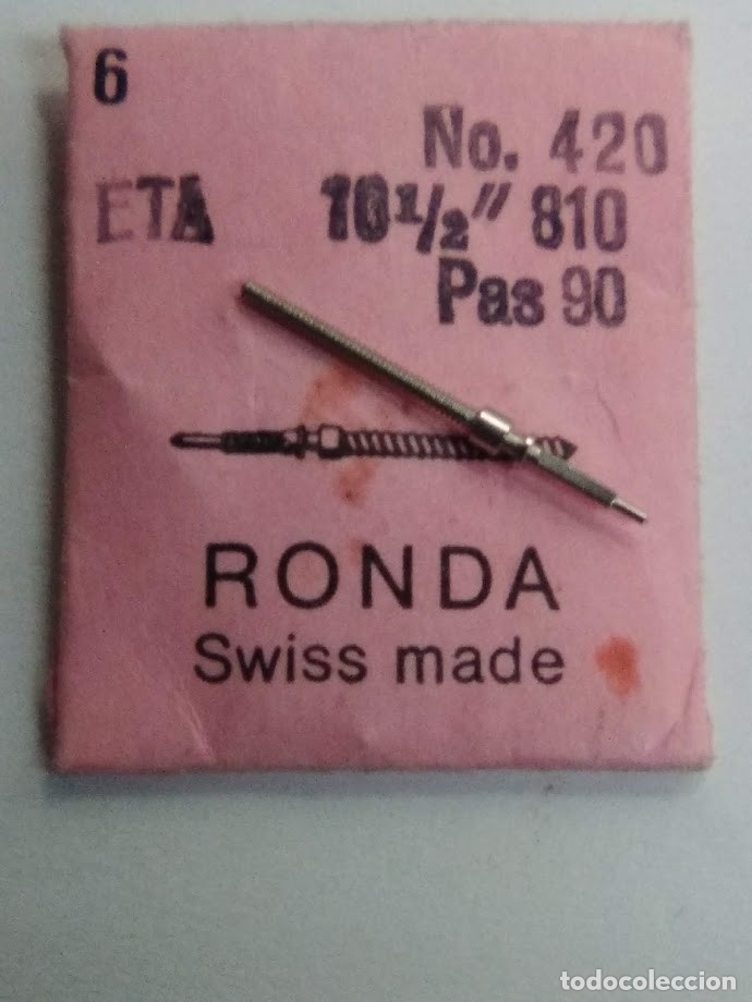Pi&egrave;ces de rechange de montres et horloges: ETa - 810 - tija - (cd-2840)