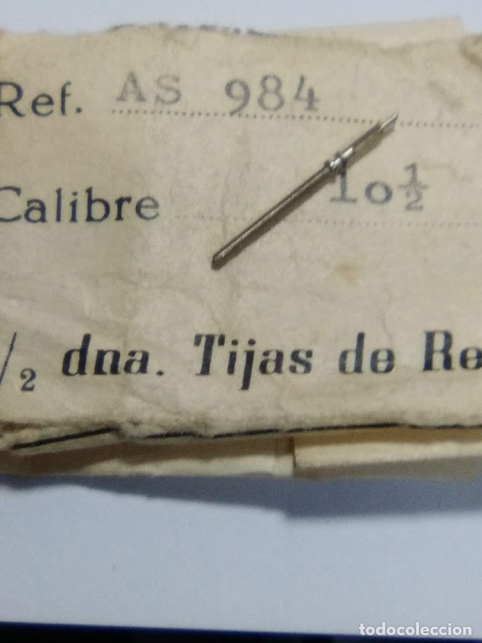 Recambios de relojes: AS - 984 - tija - (cd-2855)