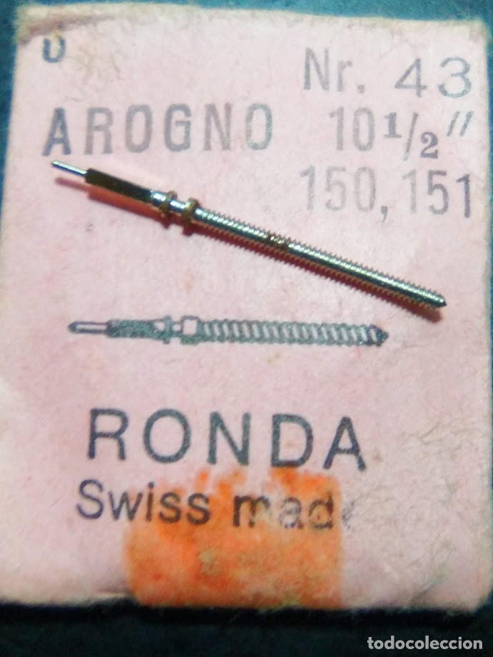 Recambios de relojes: Arongo - 150 / 151 - tija - (cd-2865)