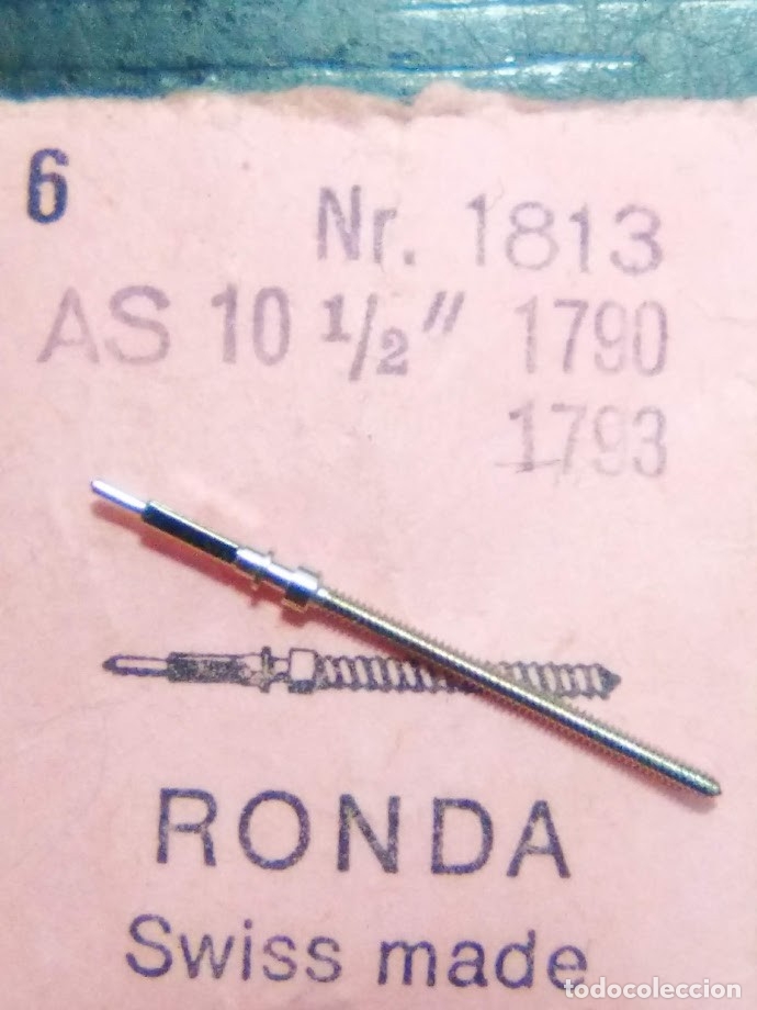 Spare Parts for Watches: AS 1790 / 1793 - tija - (cd-2867)
