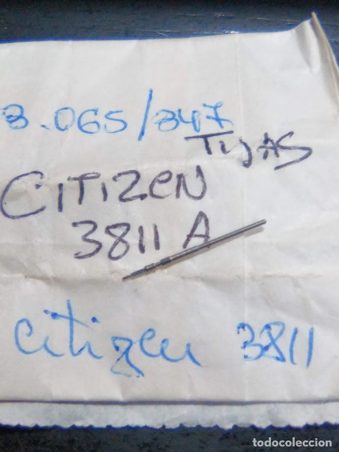 Recambios de relojes: Citizen - 3811 A - tija - (cd-2873)