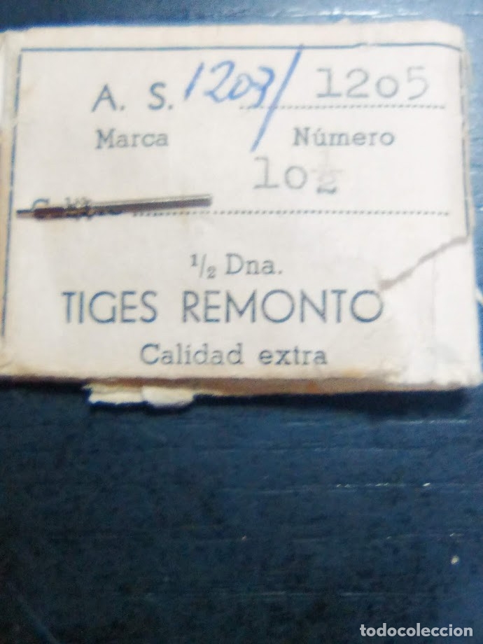 Pi&egrave;ces de rechange de montres et horloges: AS - 1205 / 1203 - tija - (cd-2878)