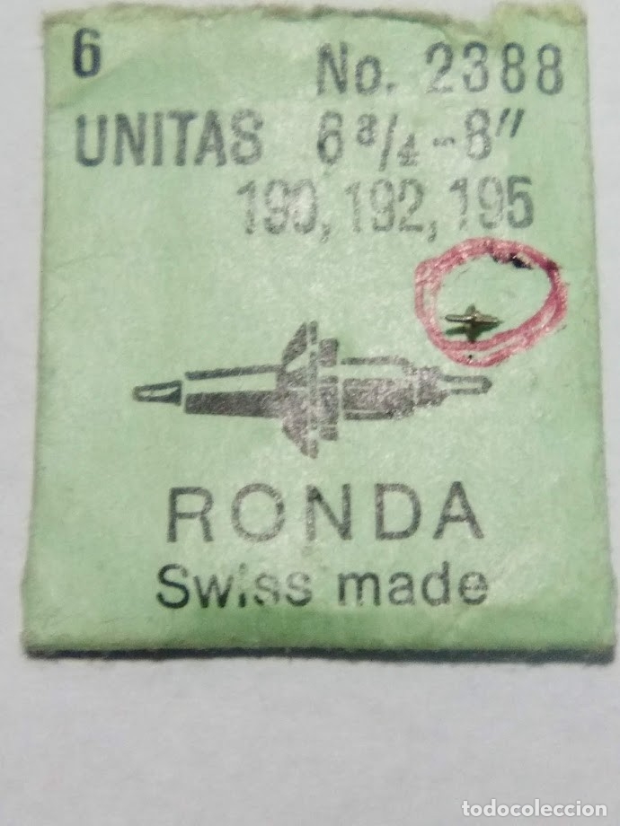 Recambios de relojes: UT - 190 - 1 eje - (cd-2889) - Foto 1