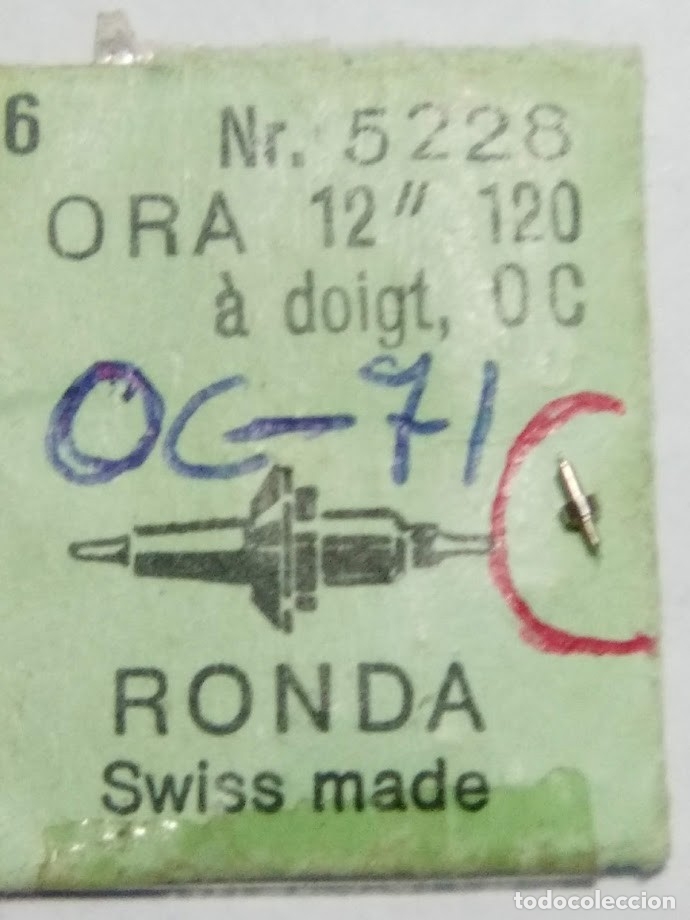 Recambios de relojes: Ora - 120 - (cd-2890) - Foto 1