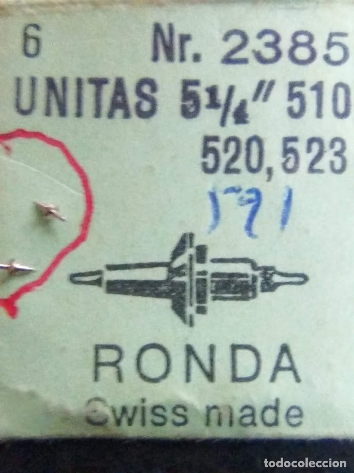 Recambios de relojes: UT - 510 - 2 ejes - (cd-2892) - Foto 1