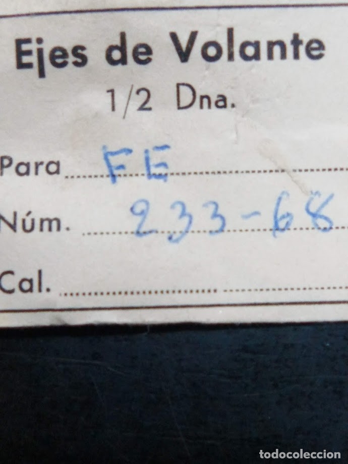 Recambios de relojes: FE 233 - 68 - 2 ejes volante