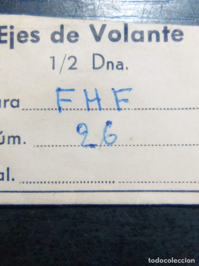 Pi&egrave;ces de rechange de montres et horloges: FHF 26 - 2 ejes de volante