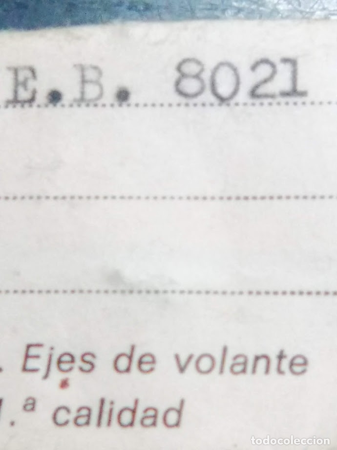 Spare Parts for Watches: EB 8021 - 2 ejes de volante