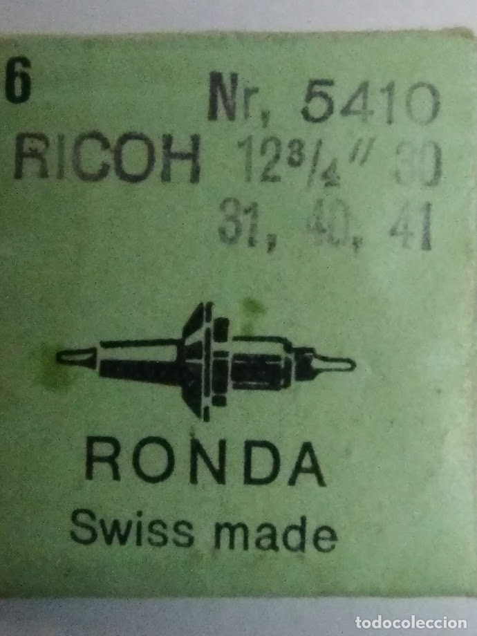 Ricambi di orologi: Ricoh 30/31/40/41 - 2 ejes de volante