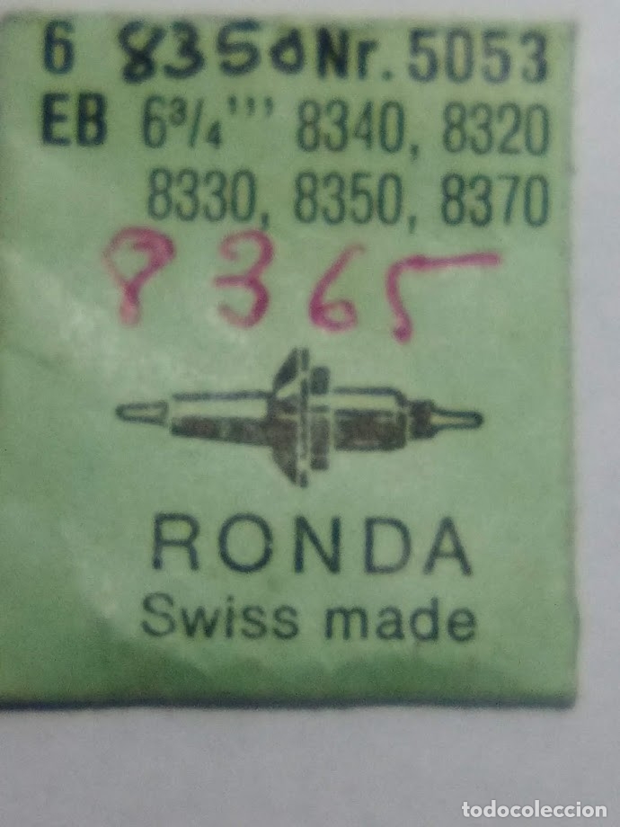 Recambios de relojes: EB 8340 - 1 eje de volante