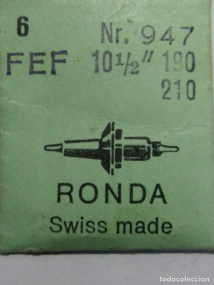 Recambios de relojes: FEF 190 - 2 ejes de volante