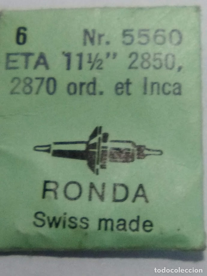 Spare Parts for Watches: ETA - 2850- 2 ejes de volante