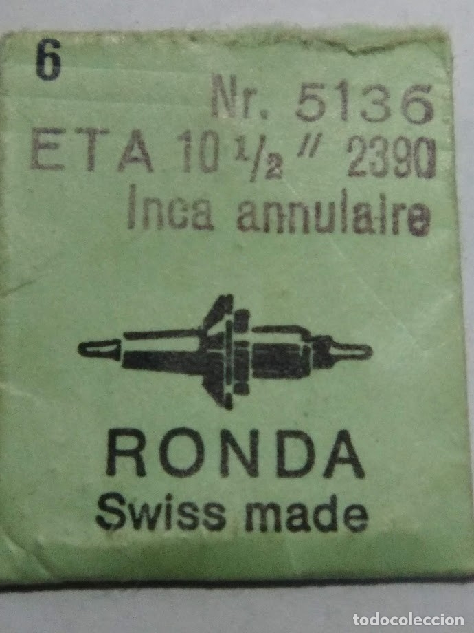 Ricambi di orologi: Eta - 2390 - 1 eje de volante