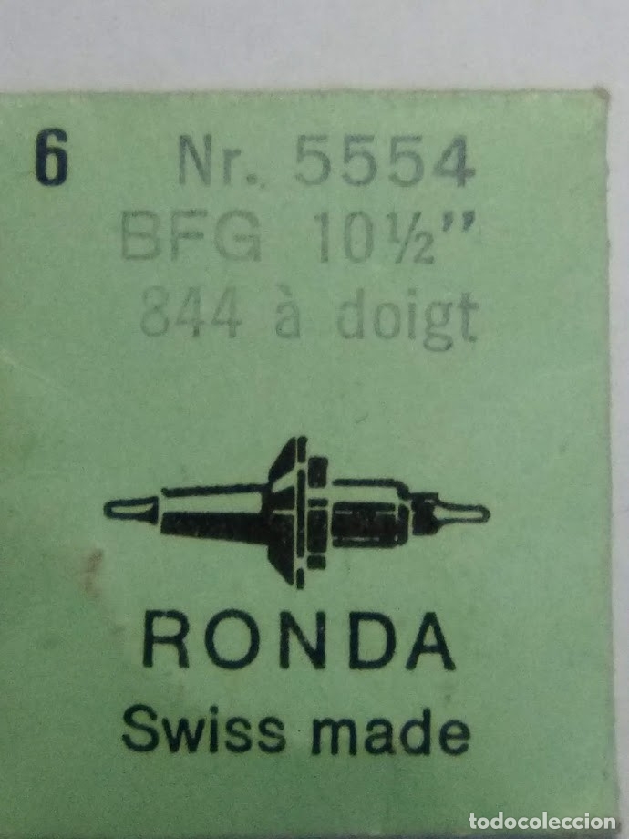 Pi&egrave;ces de rechange de montres et horloges: BFG 844 - 2 ejes de volante