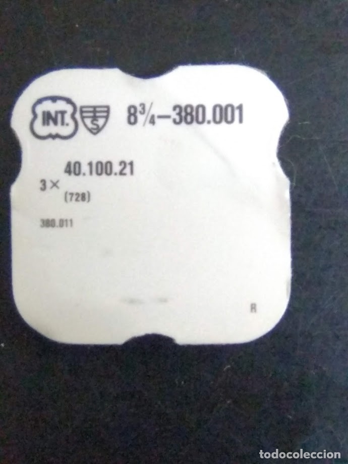 Recambios de relojes: INT 380.001 - 1 eje de volante
