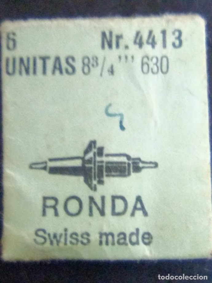 Pi&egrave;ces de rechange de montres et horloges: UT 630 - 1 eje de volante