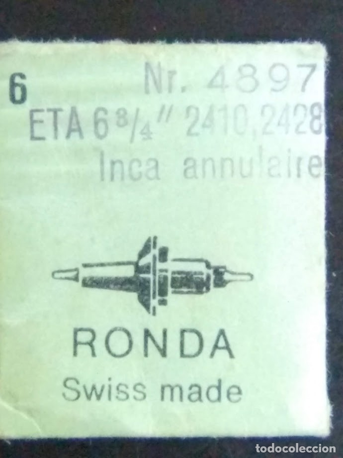 Ricambi di orologi: Eta 2410 - 1 eje de volante